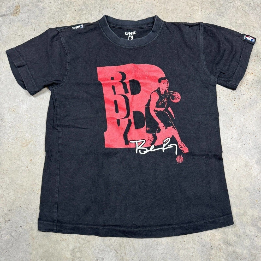 UNK NBA Brandon Roy 7 Portland Trail Blazers T Shirt Jersey Youth Size Medium